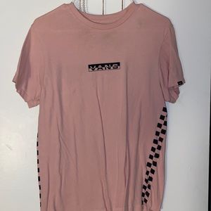 Small • Pink Vans • Graphic Tee Shirt